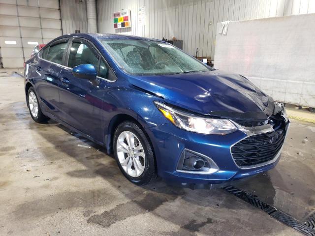 1G1BE5SM1K7111182 - 2019 CHEVROLET CRUZE LT 蓝色 照片 4