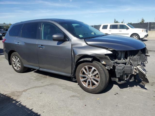 5N1AR2MM2FC610293 - 2015 NISSAN PATHFINDER S ნაცრისფერი ფოტო 4