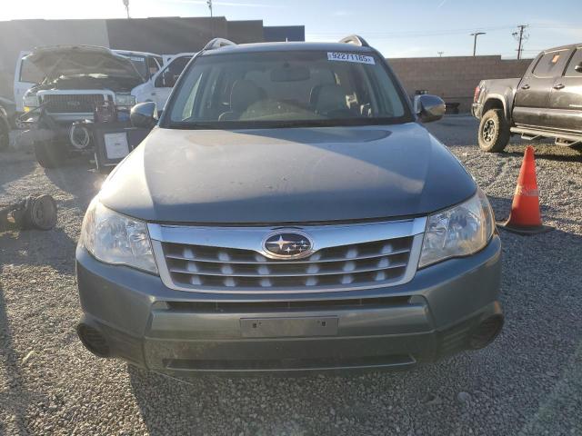 JF2SHADC6CH430716 - 2012 SUBARU FORESTER 2.5X PREMIUM TEAL photo 5