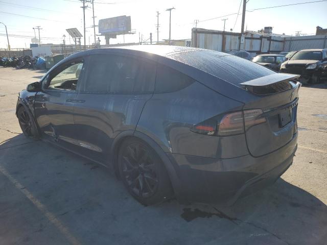 7SAXCDE57NF345653 - 2022 TESLA MODEL X GRAY photo 2