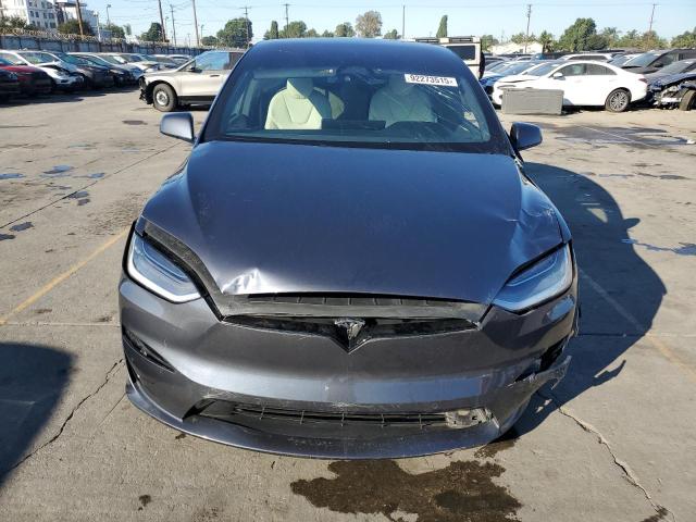 7SAXCDE57NF345653 - 2022 TESLA MODEL X GRAY photo 5