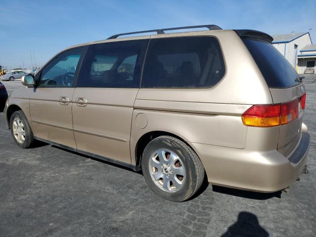 2HKRL189X2H589166 - 2002 HONDA ODYSSEY EXL TAN photo 2