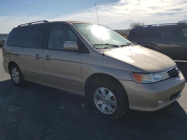 2HKRL189X2H589166 - 2002 HONDA ODYSSEY EXL TAN photo 4
