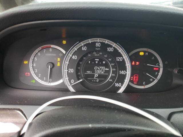 1HGCR2F72HA065989 - 2017 HONDA ACCORD EX MAROON photo 9