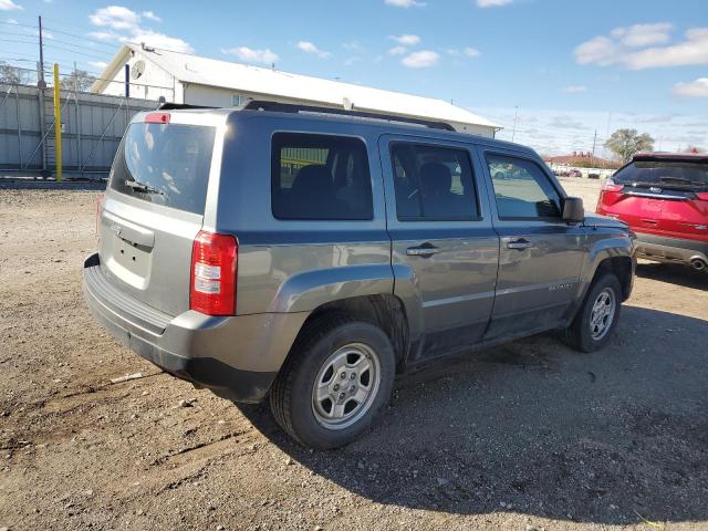 1C4NJRBB8CD688672 - 2012 JEEP PATRIOT SPORT GRAY photo 3