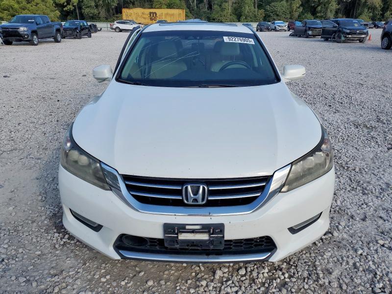 1HGCR3F9XDA027301 - 2013 HONDA ACCORD TOURING Ақ фото 5