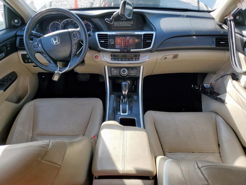 1HGCR3F9XDA027301 - 2013 HONDA ACCORD TOURING Ақ фото 8