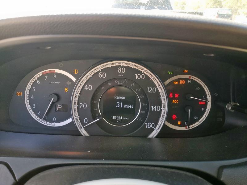 1HGCR3F9XDA027301 - 2013 HONDA ACCORD TOURING Ақ фото 9