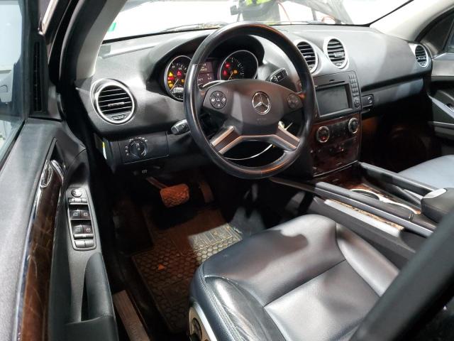 4JGBB8GB8BA751364 - 2011 MERCEDES-BENZ ML 350 4MATIC BLACK photo 8