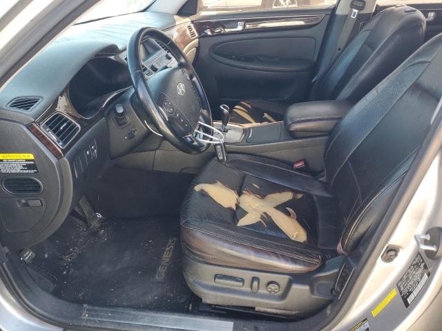 KMHGC4DD1CU158219 - 2012 HYUNDAI GENESIS 3.8L SILVER photo 7