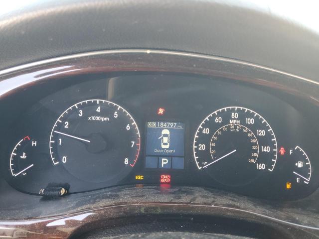 KMHGC4DD1CU158219 - 2012 HYUNDAI GENESIS 3.8L SILVER photo 9