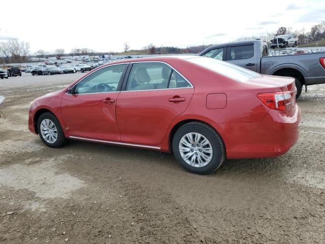 4T4BF1FK2CR247556 - 2012 TOYOTA CAMRY BASE RED photo 2
