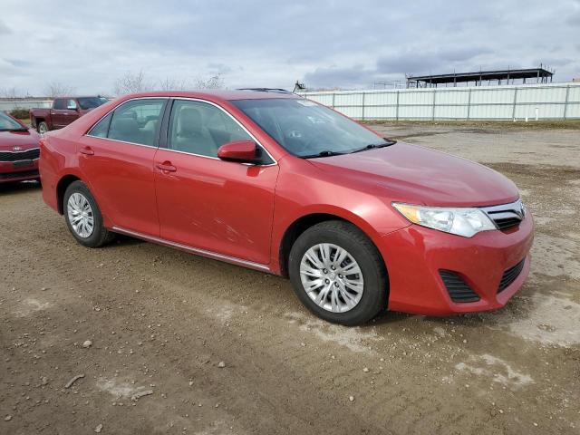 4T4BF1FK2CR247556 - 2012 TOYOTA CAMRY BASE RED photo 4