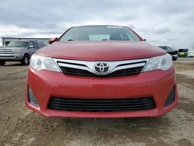 4T4BF1FK2CR247556 - 2012 TOYOTA CAMRY BASE RED photo 5