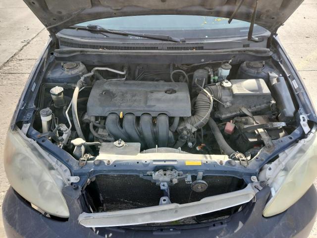 1NXBR38E04Z203562 - 2004 TOYOTA COROLLA CE Կապույտ լուսանկար 11