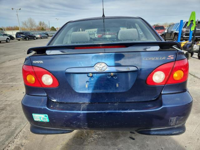 1NXBR38E04Z203562 - 2004 TOYOTA COROLLA CE Կապույտ լուսանկար 6