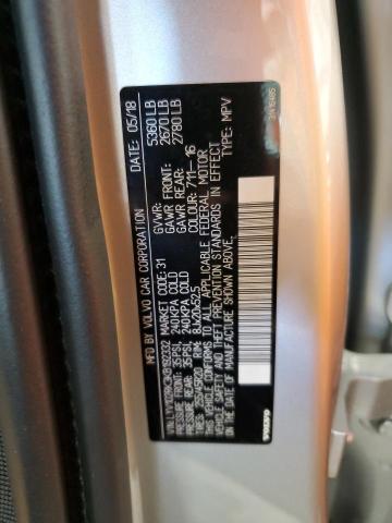 LYV102RK3KB192332 - 2019 VOLVO XC60 T5 WHITE photo 13