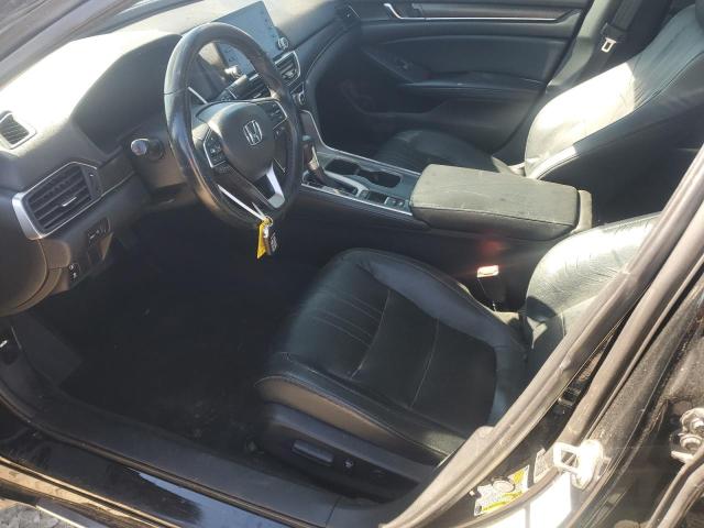 1HGCV1F50JA135614 - 2018 HONDA ACCORD EXL أسود صورة 7