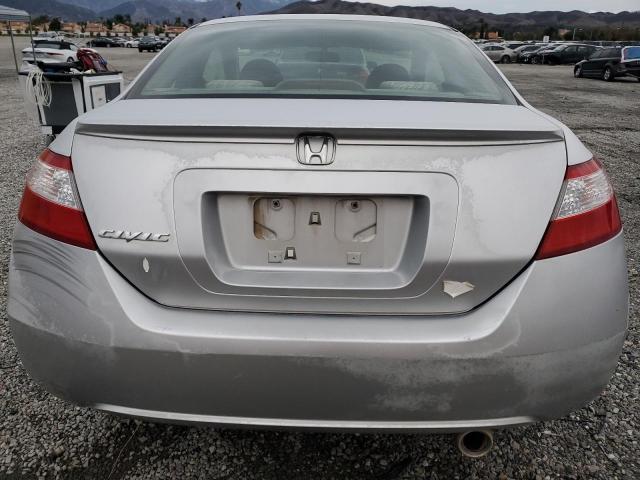 2HGFG12878H547435 - 2008 HONDA CIVIC EX SILVER photo 6