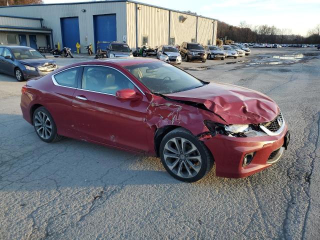 1HGCT2A89DA004974 - 2013 HONDA ACCORD EXL 红色 照片 4