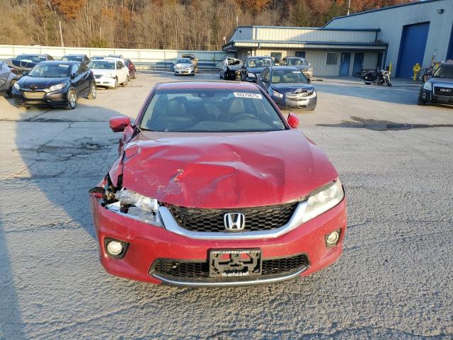1HGCT2A89DA004974 - 2013 HONDA ACCORD EXL 红色 照片 5