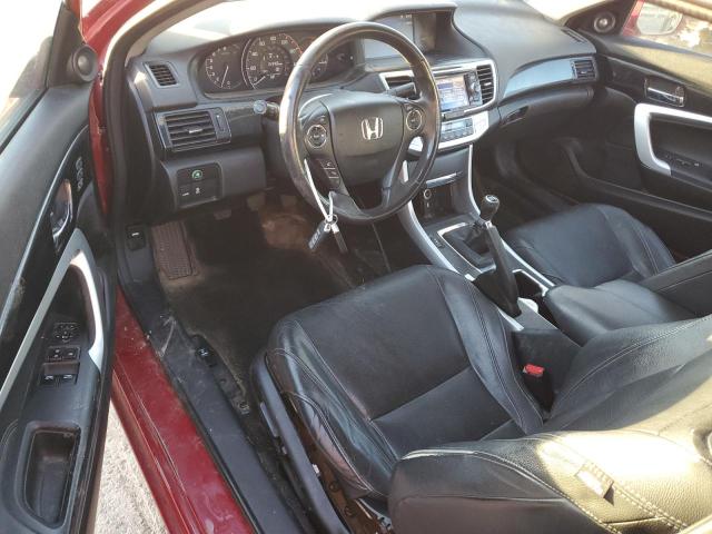 1HGCT2A89DA004974 - 2013 HONDA ACCORD EXL 红色 照片 8
