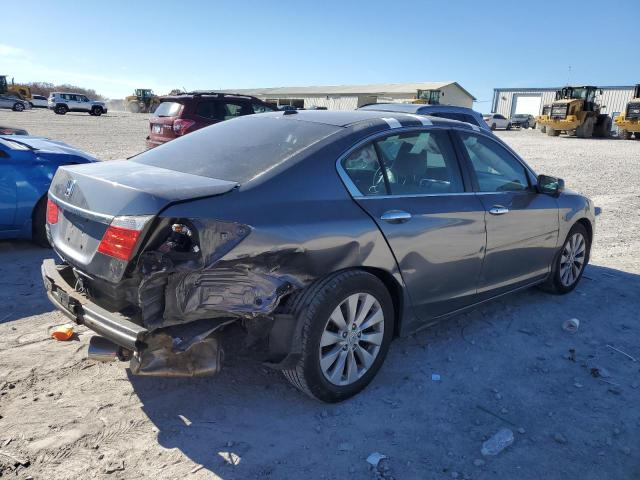 1HGCR2F86FA089167 - 2015 HONDA ACCORD EXL GRAY photo 3