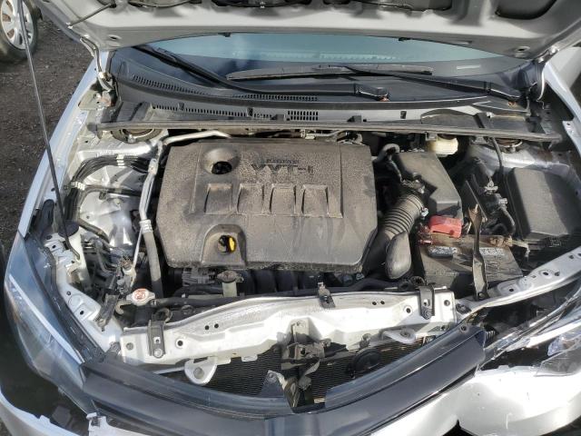 5YFBURHE3JP752168 - 2018 TOYOTA COROLLA L GRAY photo 11