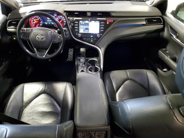 4T1BZ1HK1KU023787 - 2019 TOYOTA CAMRY XSE BLUE photo 8