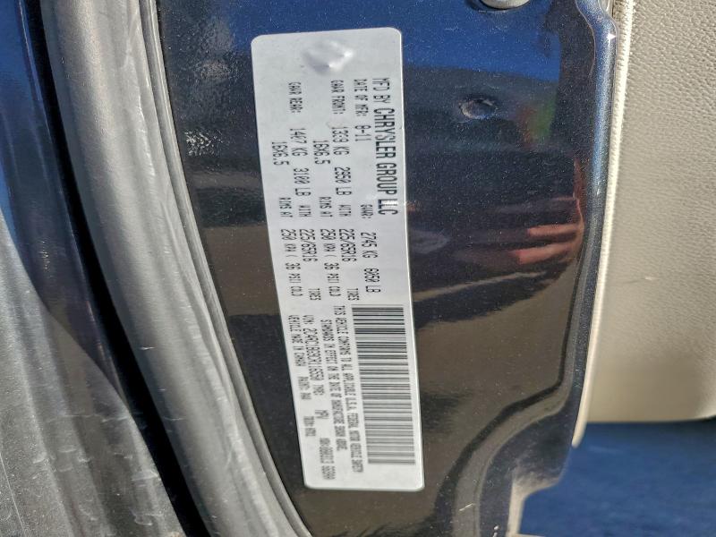 2C4RC1BG9CR116550 - 2012 CHRYSLER TOWN & COU TOURING CHARCOAL photo 13