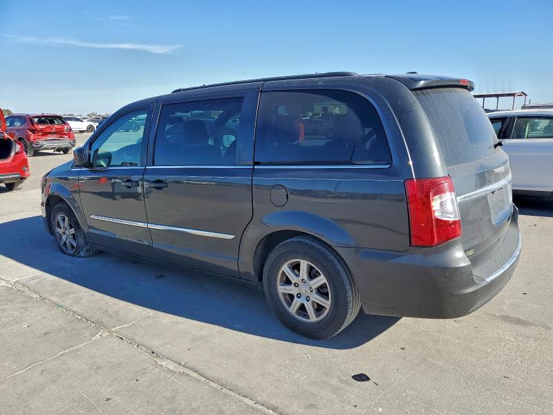 2C4RC1BG9CR116550 - 2012 CHRYSLER TOWN & COU TOURING CHARCOAL photo 2