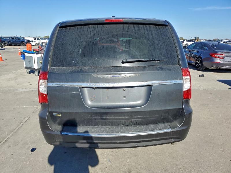 2C4RC1BG9CR116550 - 2012 CHRYSLER TOWN & COU TOURING CHARCOAL photo 6