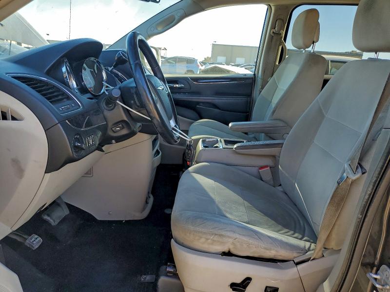 2C4RC1BG9CR116550 - 2012 CHRYSLER TOWN & COU TOURING CHARCOAL photo 7