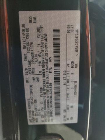 1FMCU9GN3RUA96859 - 2024 FORD ESCAPE ACTIVE Noir photo 13