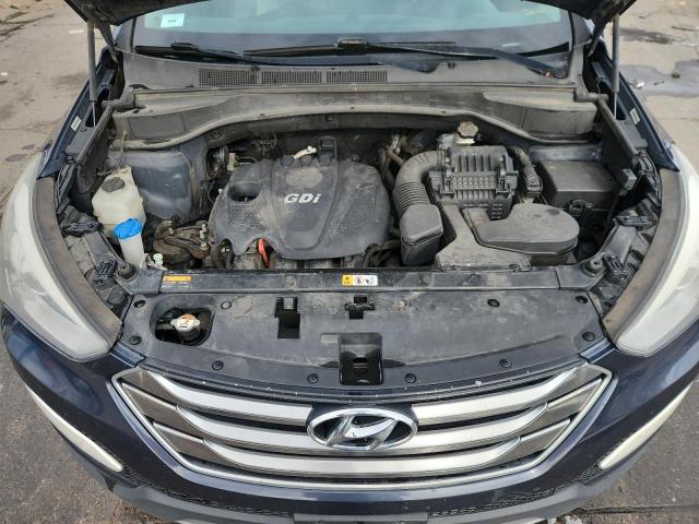 5XYZU3LB1FG252272 - 2015 HYUNDAI SANTA FE S Կապույտ լուսանկար 12