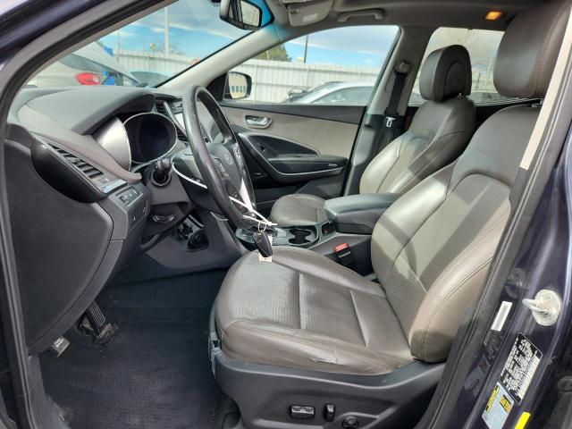 5XYZU3LB1FG252272 - 2015 HYUNDAI SANTA FE S Կապույտ լուսանկար 7