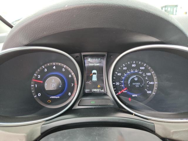 5XYZU3LB1FG252272 - 2015 HYUNDAI SANTA FE S Կապույտ լուսանկար 9