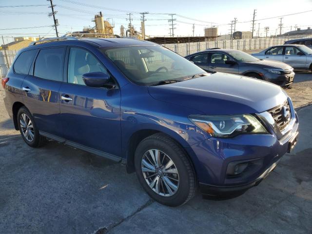 5N1DR2AN1LC583996 - 2020 NISSAN PATHFINDER S 蓝色 照片 4