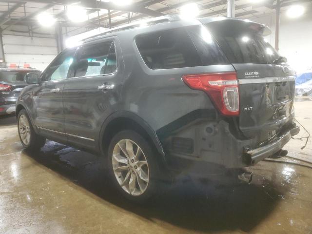 1FM5K8D83FGC20551 - 2015 FORD EXPLORER XLT CHARCOAL photo 2