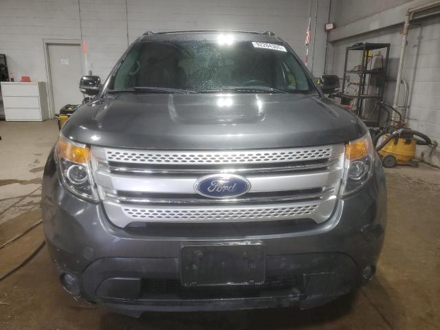 1FM5K8D83FGC20551 - 2015 FORD EXPLORER XLT CHARCOAL photo 5