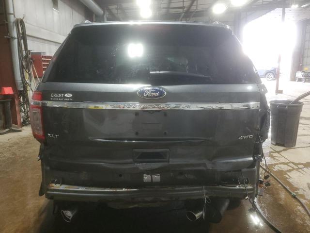 1FM5K8D83FGC20551 - 2015 FORD EXPLORER XLT CHARCOAL photo 6