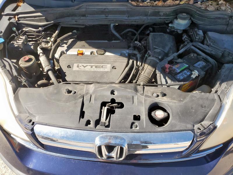 JHLRE38747C034711 - 2007 HONDA CR-V EXL BLUE photo 11