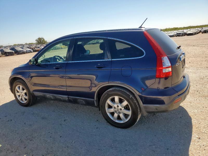 JHLRE38747C034711 - 2007 HONDA CR-V EXL BLUE photo 2