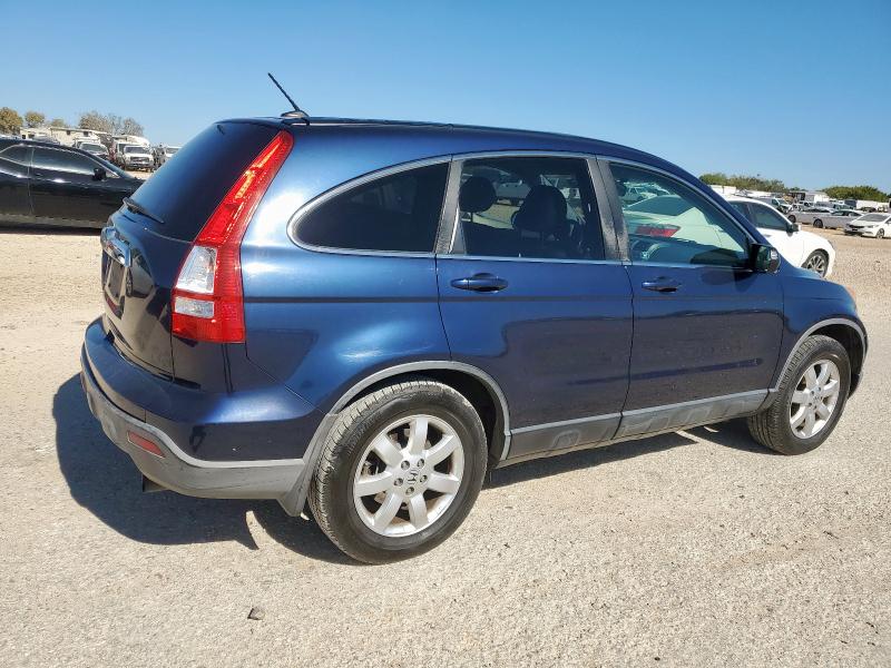 JHLRE38747C034711 - 2007 HONDA CR-V EXL BLUE photo 3