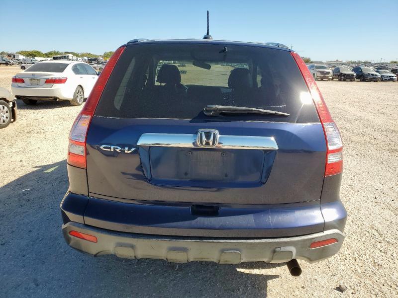JHLRE38747C034711 - 2007 HONDA CR-V EXL BLUE photo 6