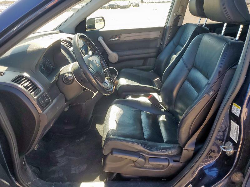 JHLRE38747C034711 - 2007 HONDA CR-V EXL BLUE photo 7