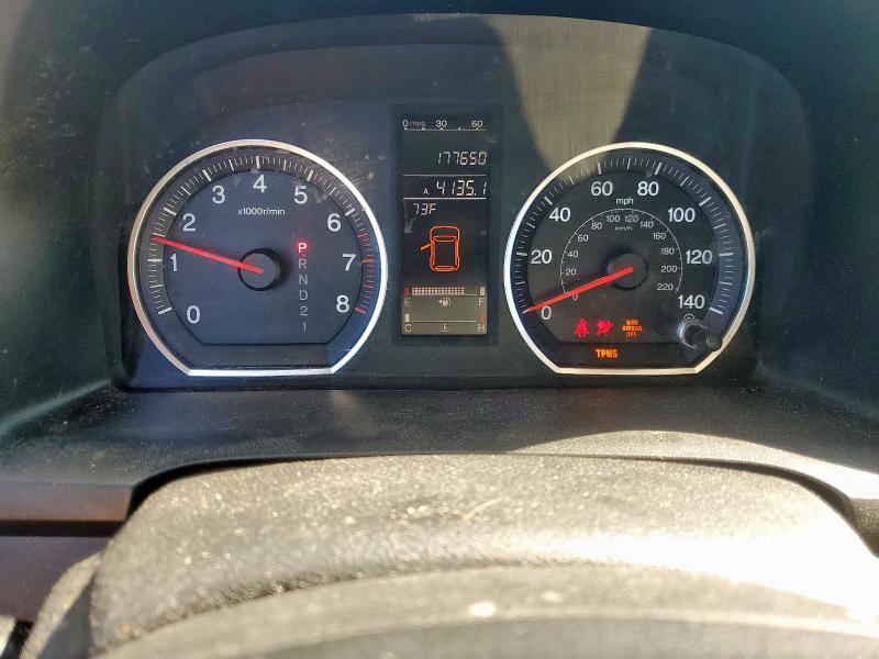 JHLRE38747C034711 - 2007 HONDA CR-V EXL BLUE photo 9