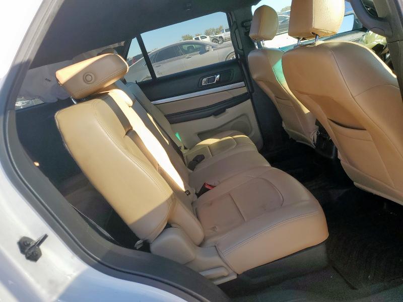 1FM5K7B89HGD87108 - 2017 FORD EXPLORER WHITE photo 10