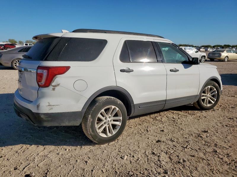 1FM5K7B89HGD87108 - 2017 FORD EXPLORER WHITE photo 3