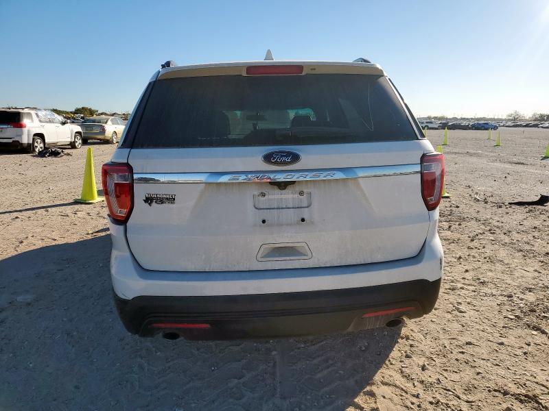 1FM5K7B89HGD87108 - 2017 FORD EXPLORER WHITE photo 6